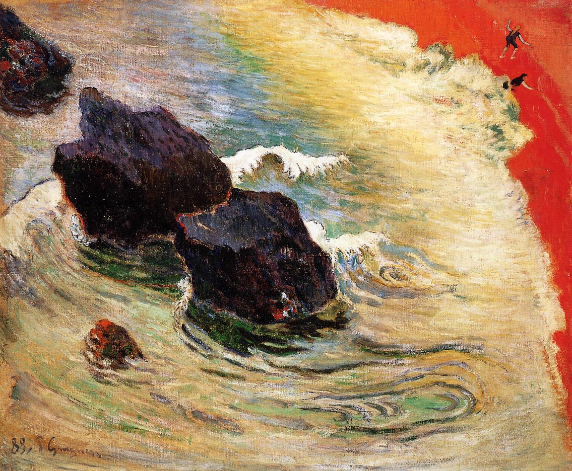 The Wave - Paul Gauguin Painting
